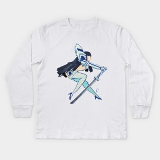 Satsuki Pin Up Kids Long Sleeve T-Shirt